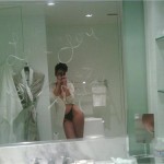 Rihanna's shower message