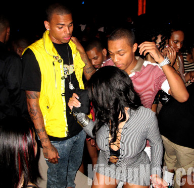 Chris Brown, Bow Wow & Groupie