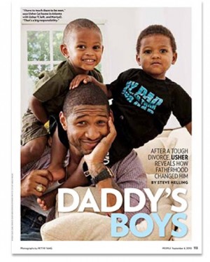 Usher & Sons in People Magazine