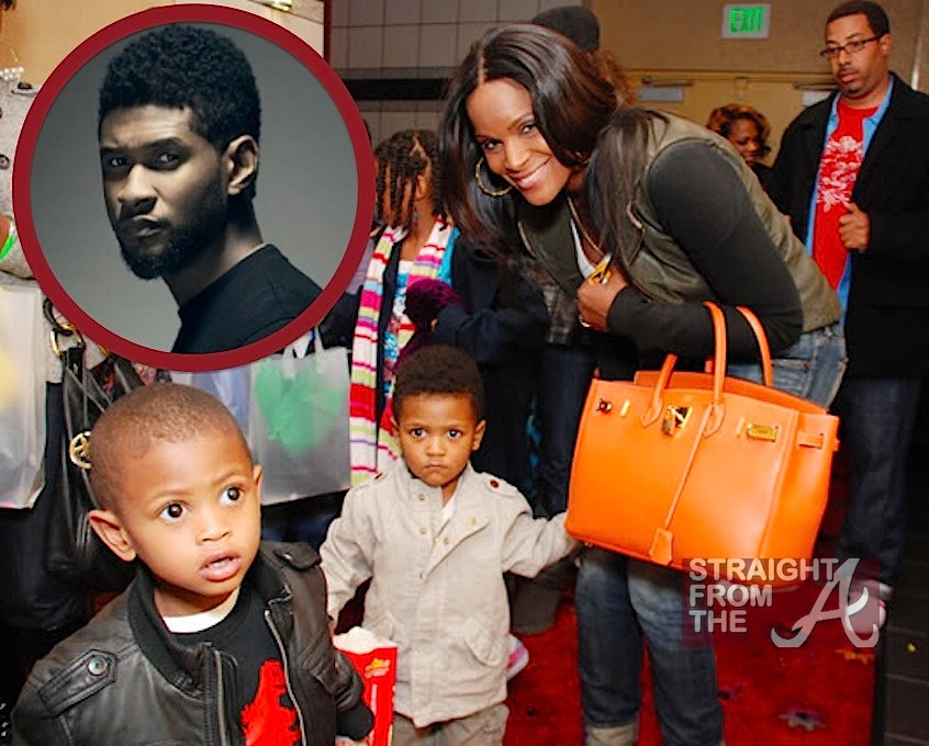 Usher Shows Off Buff Body In Mens Health + Tameka 