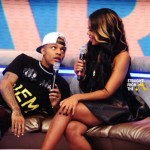Angela Simmons And Flloyd Mayweather Visit BET's "106 & Park"