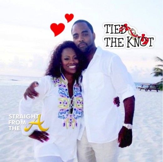 kandi burruss todd tucker just married