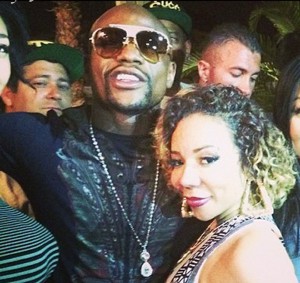 Tiny and FLoyd Mayweather