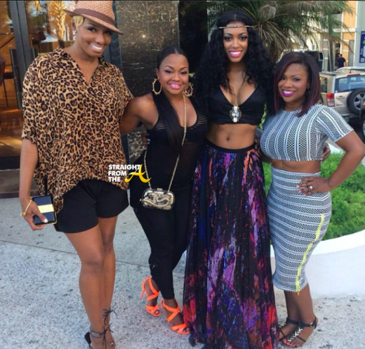 Nene Leakes, Phaedra Parks, Porsha Williams, Kandi Burruss - RHOA Trip 2014