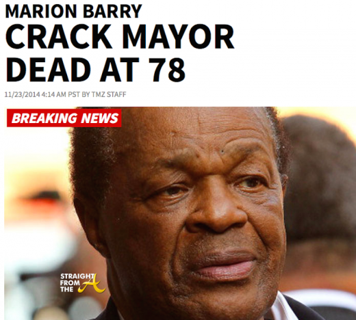 TMZ Crack Mayor Headline 2014
