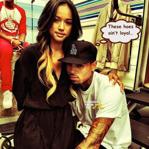 Chris Brown Karrueche Tran - StraightFromTheA