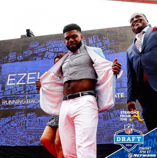 Open Post Ezekiel Elliotts Nfl Draft Day ‘crop Top Goes Viral Photos